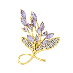Gold Plated Tanzanite Bouquet