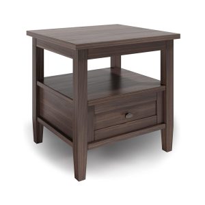 Wide Rectangle End Table
